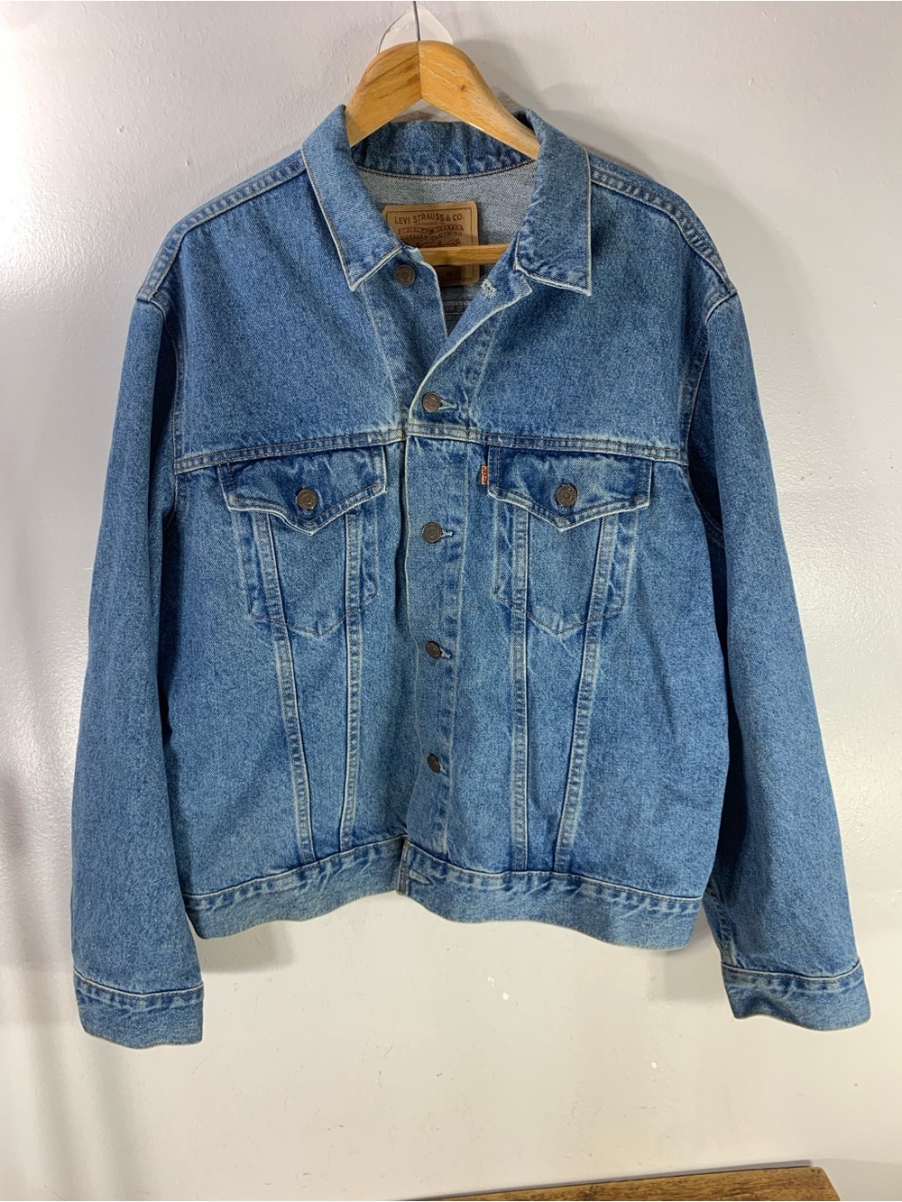 Levis vintage made in Canada jean denim jacket